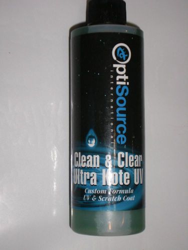 OptiSource Clean &amp; Clear UV 99-CCUKUV Fast Acting Optical Lens Ultra Kote  8oz