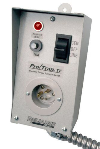 Reliance controls corporation tf151w easy/tran transfer switch, generators [s] for sale
