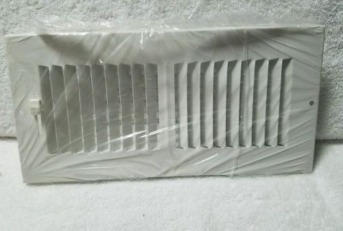 HART AND COOLEY WHITE AIR REGISTER VENT GRILL NEW 10x4 W
