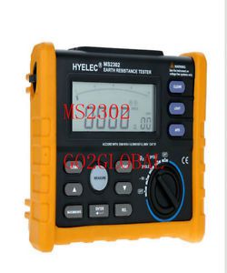 Equipments HYELEC MS2302 NEW Digital Ground Earth Resistance Tester for Electric