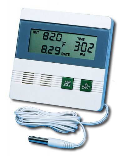 General tools dtr900 inside/outside digital thermometer with minimum/maximum ... for sale
