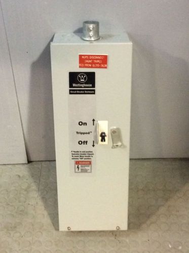 Westinghouse 5fdn150 150 amp enclosed circuit breaker for sale