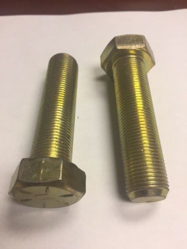 3/4-16 x 3&#034; fine thread grade 8 full threaded tap bolt usa made 2 per box for sale
