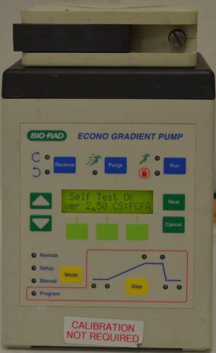 Biorad econo gradient pump 2channel bi-directional low pressure peristaltic pump for sale