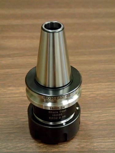 New* shars iso 30 er32 collet chuck tool holder balanced to 20,000 rpm *nib for sale
