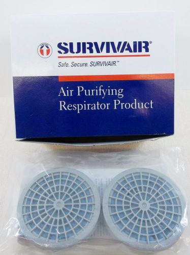 Survivair Air Cartridges Filters Respirator T100200 Acid Gasses Twist-lock NIOS