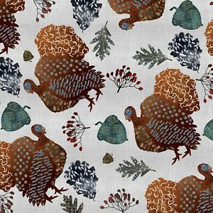 Altoona Design Thanksgiving Parade of Gobbles Paper Placemats 24/pack Square 12.