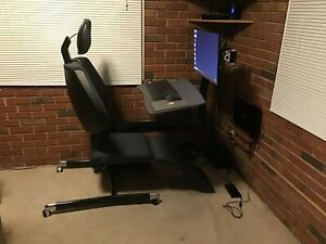 Altwork Flex reclining computer desk/gaming chair/computer workstation