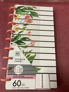 Me and My Big Ideas Happy Planner Notebook Dotted line paper 60 sheets floral