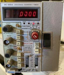 Tektronix DC 505 a Universal Plug-in Counter Timer As Is