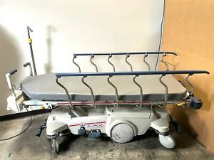 Stryker 1025 Zoom Stretcher Glideaway Patent Transport Stretch Hospital Bed