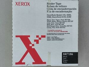 Genuine Xerox Black Binder Tape 8R7186  DocuTech 135, 5090, 5390, DT 6135, 6180