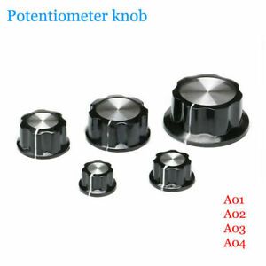 1/5/10pcs MF-A01/A02/A03/A04/A05 knob potentiometer knob Bakelite knob cap