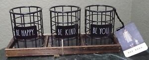 NEW Rae Dunn Table Desk Organizer Be Happy Be Kind Be You