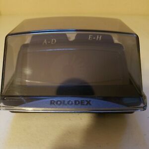 Vintage Petite Covered  Rolodex File with Cards and Dividers S - 310 C USA