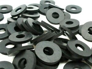 7/16&#034; ID x 1&#034; OD x 1/16&#034; Oil Resistant Rubber Washers Various Pack Sizes