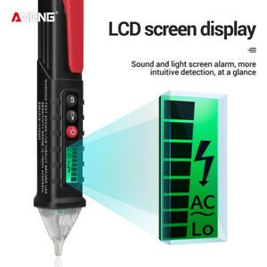 ANENG VC1010 LCD Display Electric Tester Non-Contact 12V-1000V Voltage Test Pen