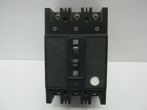 Used mitsubishi, nf 100-e 50 amp circuit breaker for sale