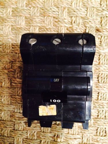 Federal pacific 3 pole 100 amp circuit breaker bolt-in fpe nb3100 nb 3100 for sale