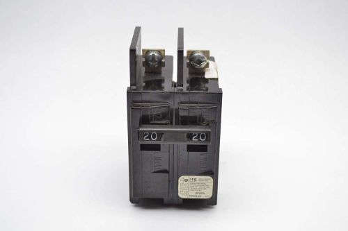 Ite bq220 type bq 2p 20a amp 120/240v-ac molded case circuit breaker b418770 for sale