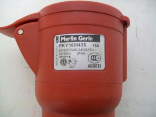 Merlin gerin pky16m435 16a 6h/200/346-240/415v 3p+n+ground for sale