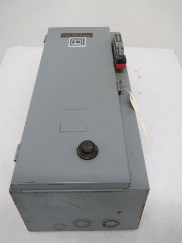 SQUARE D KX G20 8987 FUSIBLE 30A AMP 600V-AC 3P DISCONNECT SWITCH B314216