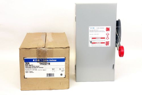 Cutler hammer 1hd321n  30 amp, 240v, type 1, fusible switch for sale
