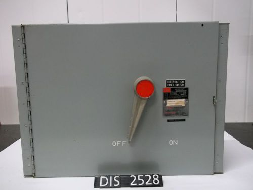 Federal pacific 600 volt 400 amp fused qmqb panelboard switch (dis2528) for sale