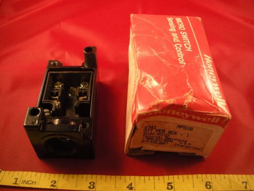 Honeywell microswitch mpb20 limit switch enclosed basic body receptacle nib new for sale