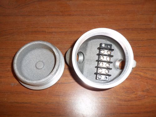 New adalet xihsyfc23 explosion proof instrument housing 1/2&#034; &amp; 3/4&#034; hubs for sale