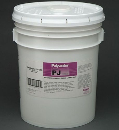 Polywater pj-640 pourable lubricant 5 gal for sale