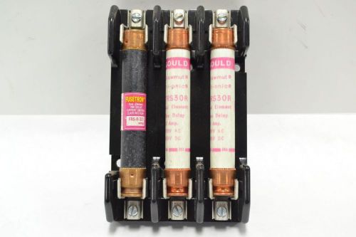 Uso h60030 block 30a amp 3p 600v-ac fuse holder b277839 for sale