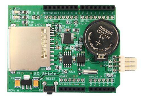 SD Card Shield Plus for Arduino (Read/Write Data)