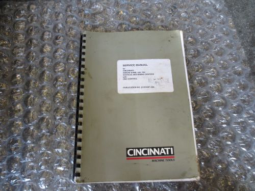 Cincinnati milacron arrow 500 cnc service manual book for sale