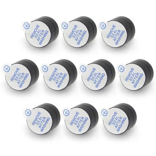10pcs new 5v active buzzer magnetic long continous beep tone f for sale