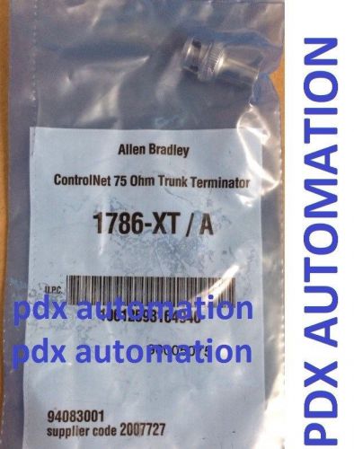 Allen Bradley 1786XT ControlNet 75 Ohm Trunk Terminator Catalog 1786-XT /A