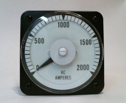 Yokogawa 103131lstm 5a input 0-2000 amps scaled ammeter db40 for sale