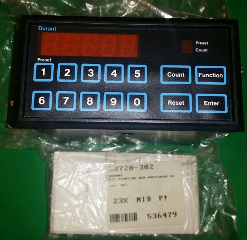 NEW EATON DURANT Control Unit 5882-1 58821-400  Rate Counter Batch Totalizer