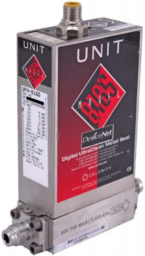 Unit ufm-8165 digital ultraclean metal seal mfc mass flow controller n2 50l for sale