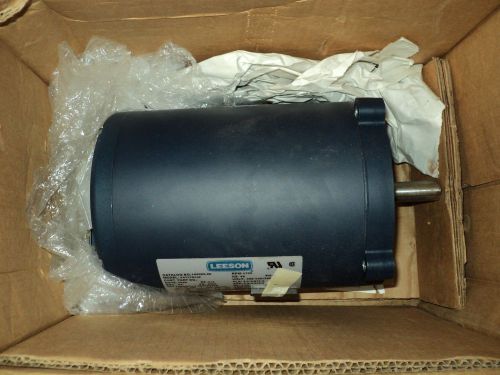 Leeson 100050.00 motor 3/4 hp , 208/230/460 volt , 3 phase , c face , 1800 rpm for sale