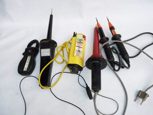 A GOOD SELECTION OF MEDIUM TO HIGH VOLTAGE ELECTRICAL TESTERS