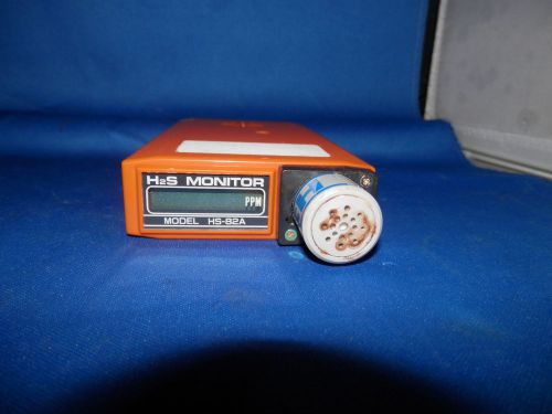 GasTech HS-82 Personal Monitor Hydrogen Sulfide Detector