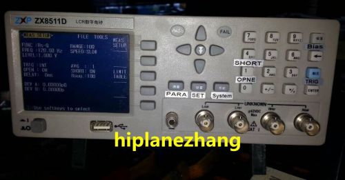 Bench lcr meter 10khz tft lcd 320x240 l c r z d q measure accuracy 0.2% zx8511d for sale