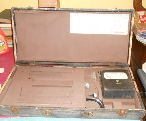Alnor  velometer with case boyle system type 3002 , 2220 , 3920 illinois test la for sale