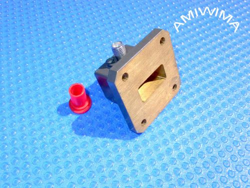 Transition microwave adaptor waveguide wr-75 coax sma ku-band atm 10 14 15 ghz for sale
