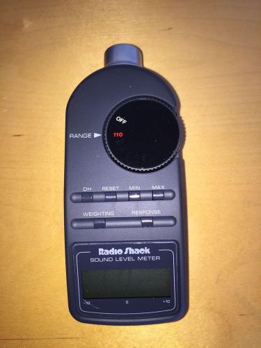 RadioShack Sound Level Meter Excellent Condition