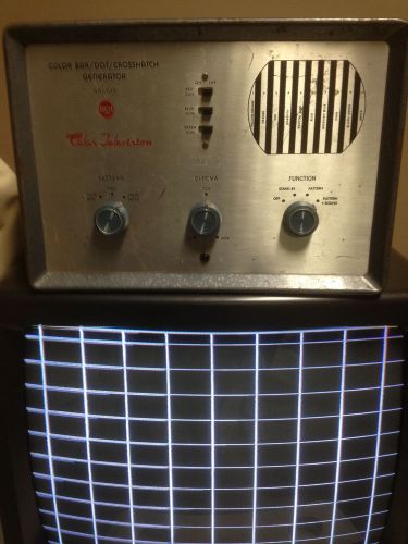 Vintage RCA WR-64B Tube TV Color Bar/Dot/Crosshatch Generator