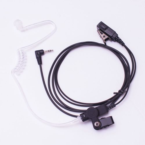 Acoustic ear tube surveillance kit ptt for motorola t9550 t9500r t9500xlr sx800 for sale