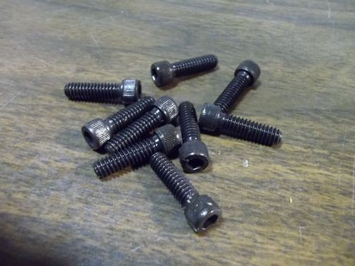 1,300 pcs 1/4&#034;x20 - 7/8&#034; socket cap screw bolt black oxide for sale