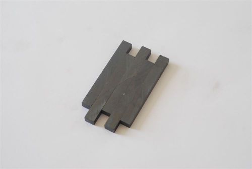 Lot of 5x Ceramic Bar Rectangular Magnet 3.8&#034; x .312&#034; x .438&#034; Ferrite 96x8x11mm